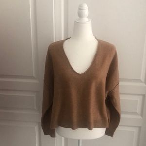Anthropologie Pilcro Valani Cashmere V-Neck Sweater